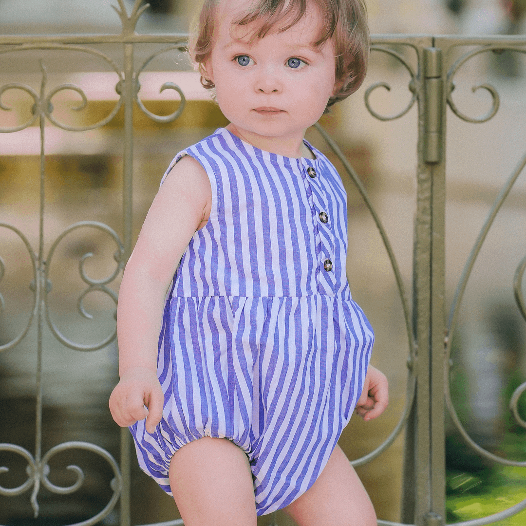 Loir Paris|PIO - LARGE BLUE STRIPES