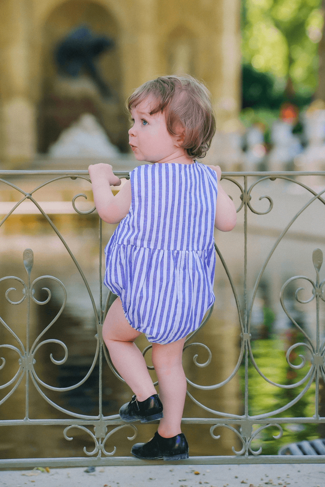 Loir Paris|PIO - LARGE BLUE STRIPES