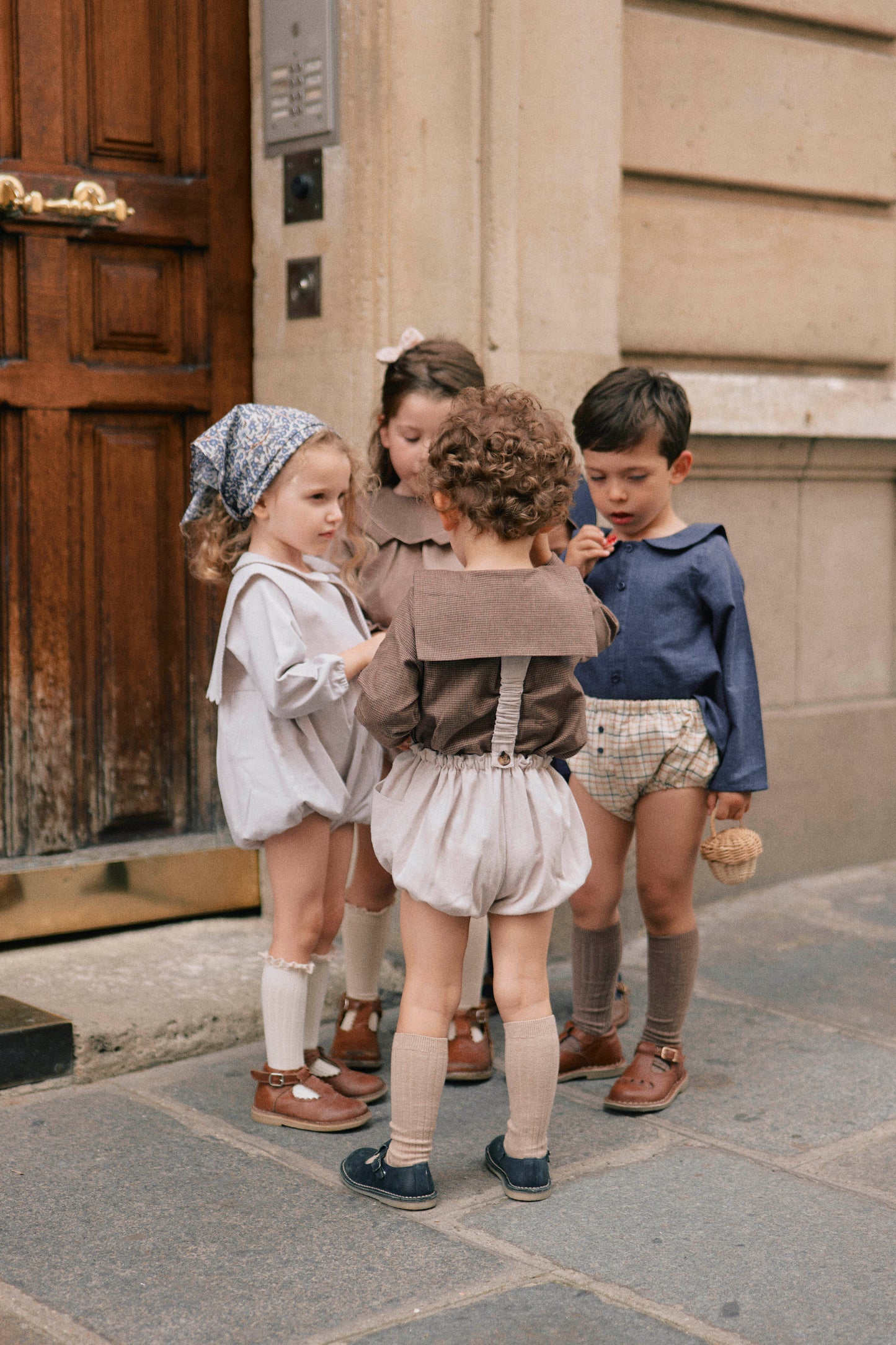 【ご予約終了】Maison Marelle|Bloomer straps TERNES - sand linen PF24
