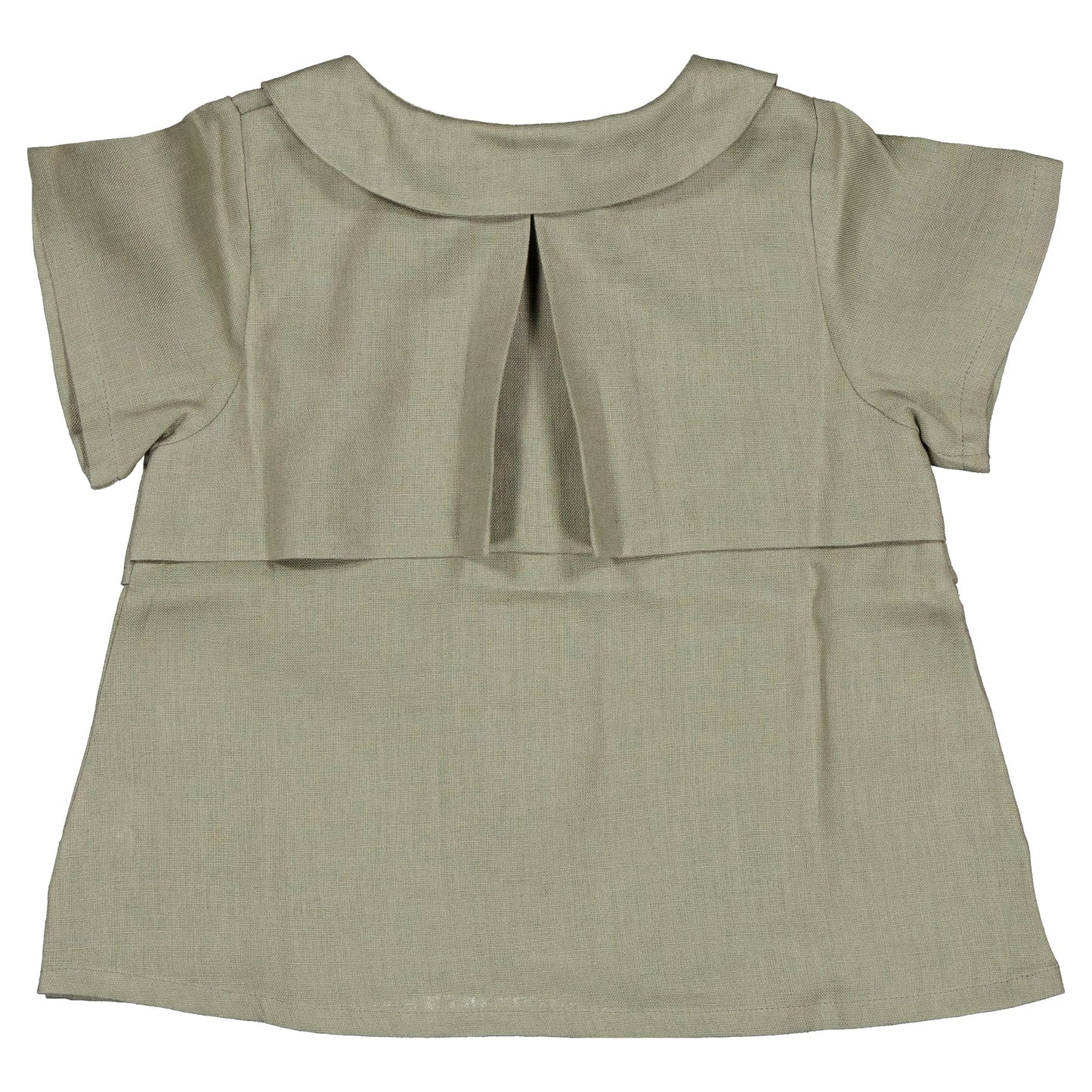 【ご予約終了】Maison Marelle|Blouse BRANLY - linen green trench-coat