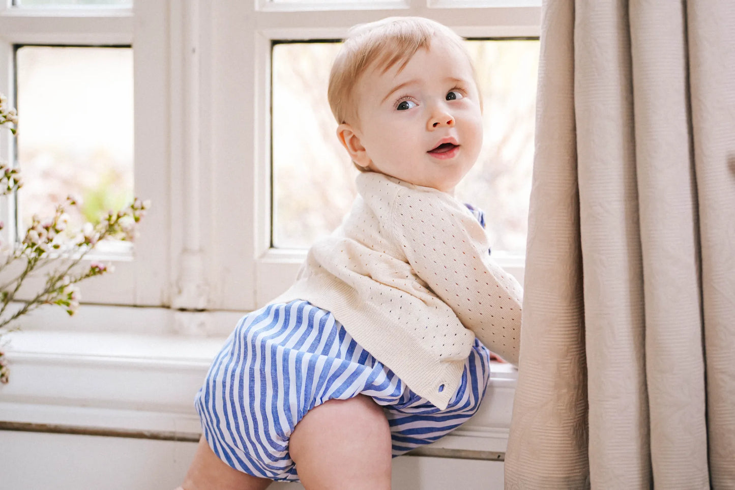 Loir Paris|PIO - LARGE BLUE STRIPES