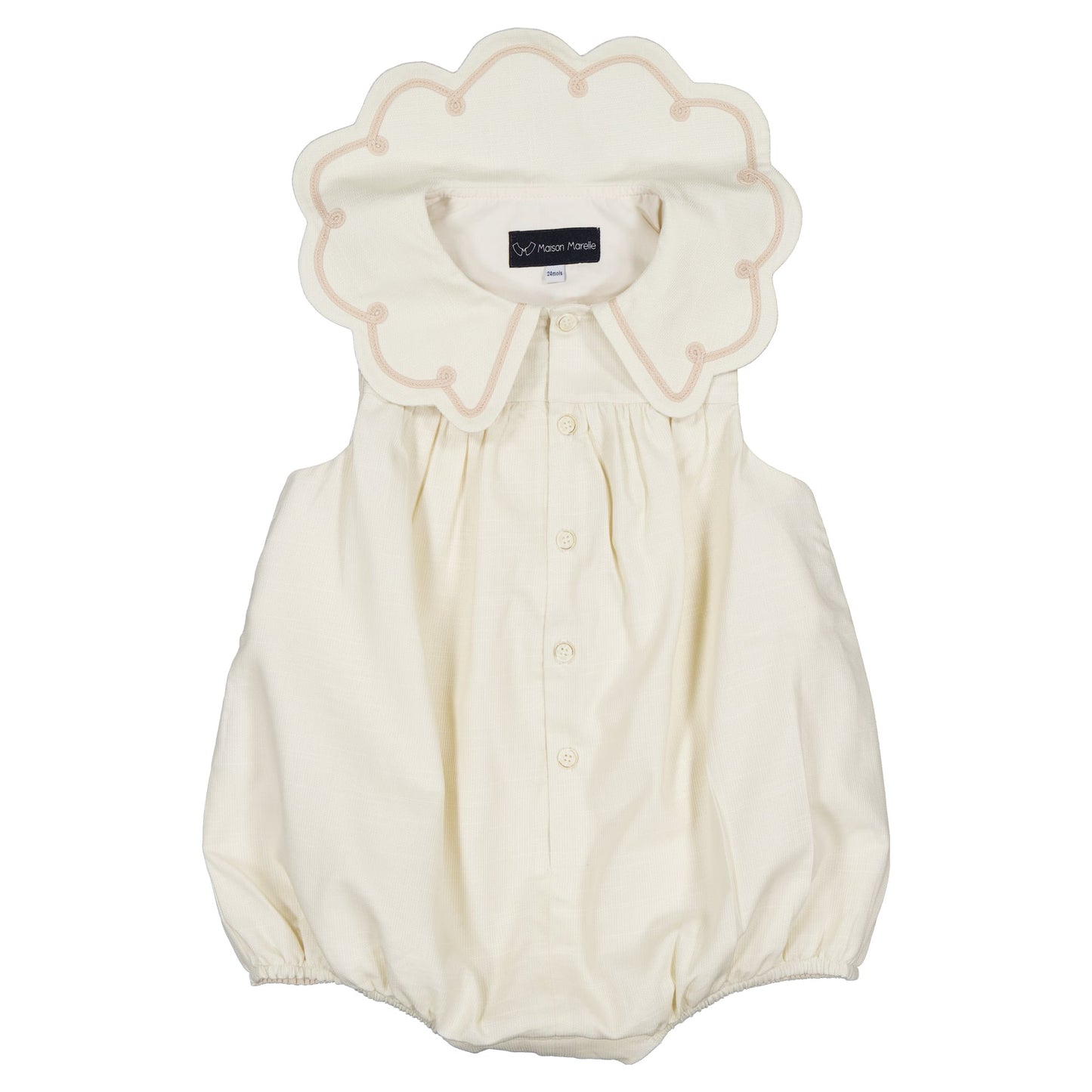 【ご予約終了】Maison Marelle|Romper CARNAC - sleeveless