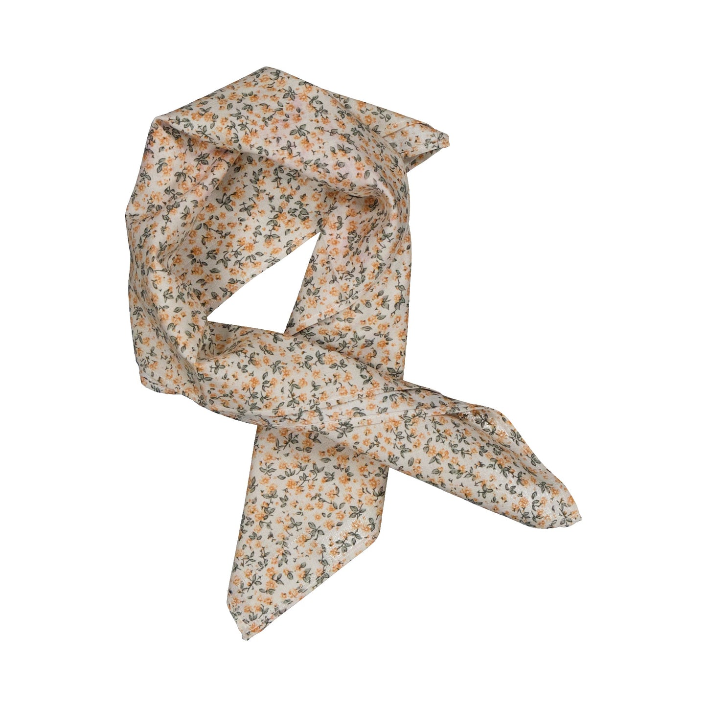 【ご予約終了】Maison Marelle|scarf VENDOME - caramel flowers