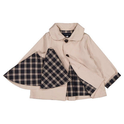 【ご予約終了】Maison Marelle｜Jacket AMOVIBLE cape SHERLOCK - BEIGE