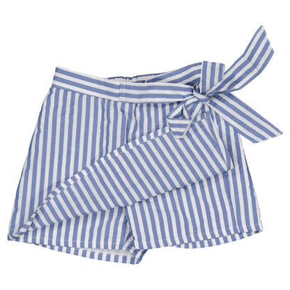 【ご予約終了】Maison Marelle｜skirt&short PLEYEL - blue stripes