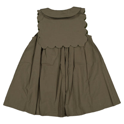 【ご予約終了】Maison Marelle｜Dress ELYSEE - green seersucker