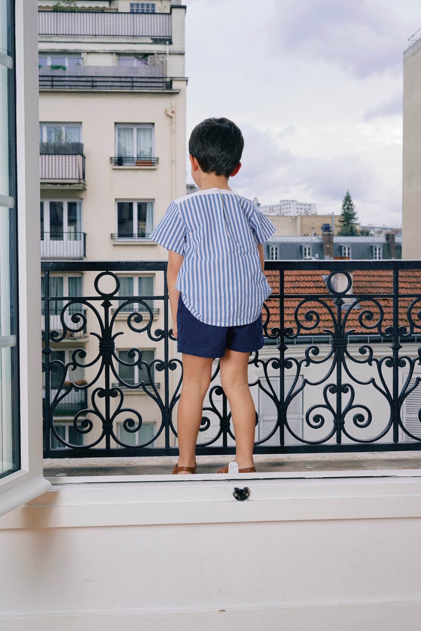 【ご予約終了】Maison Marelle｜Short SABIN - Blue navy