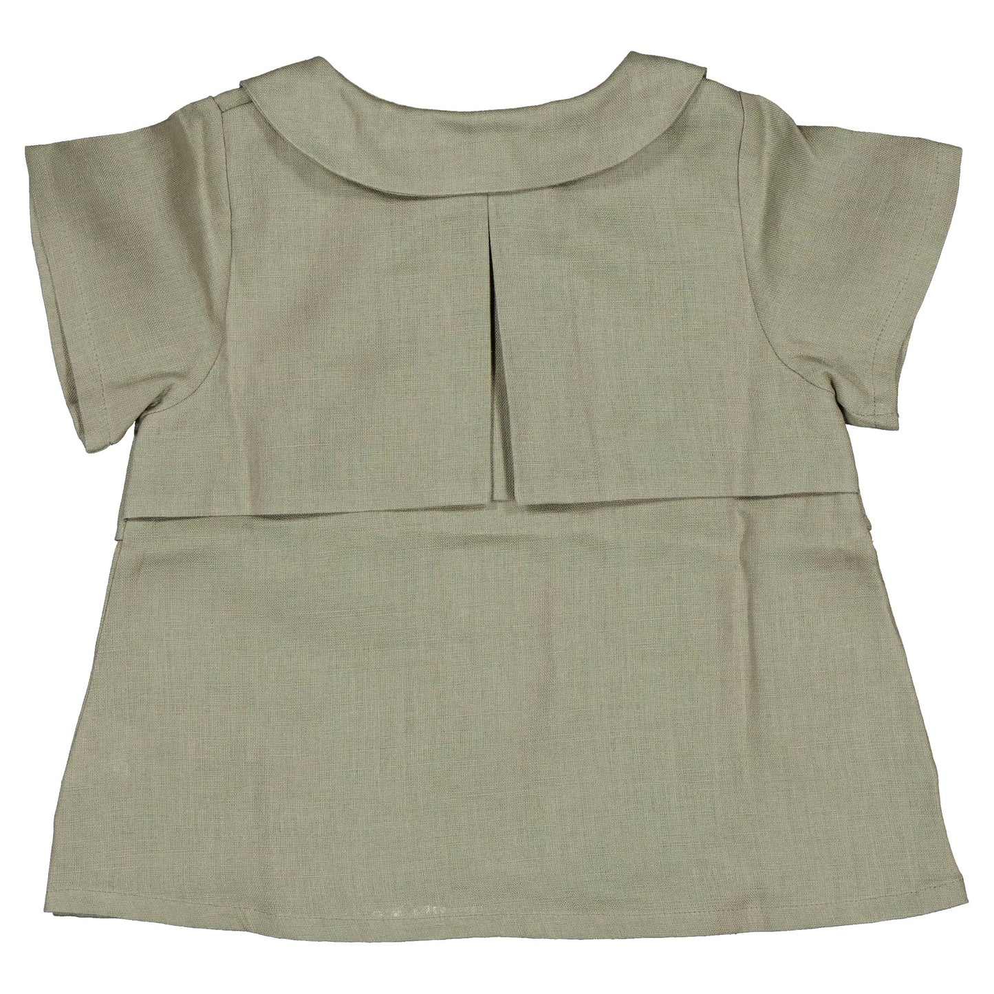 【ご予約終了】Maison Marelle｜Blouse BRANLY - linen green trench-coat