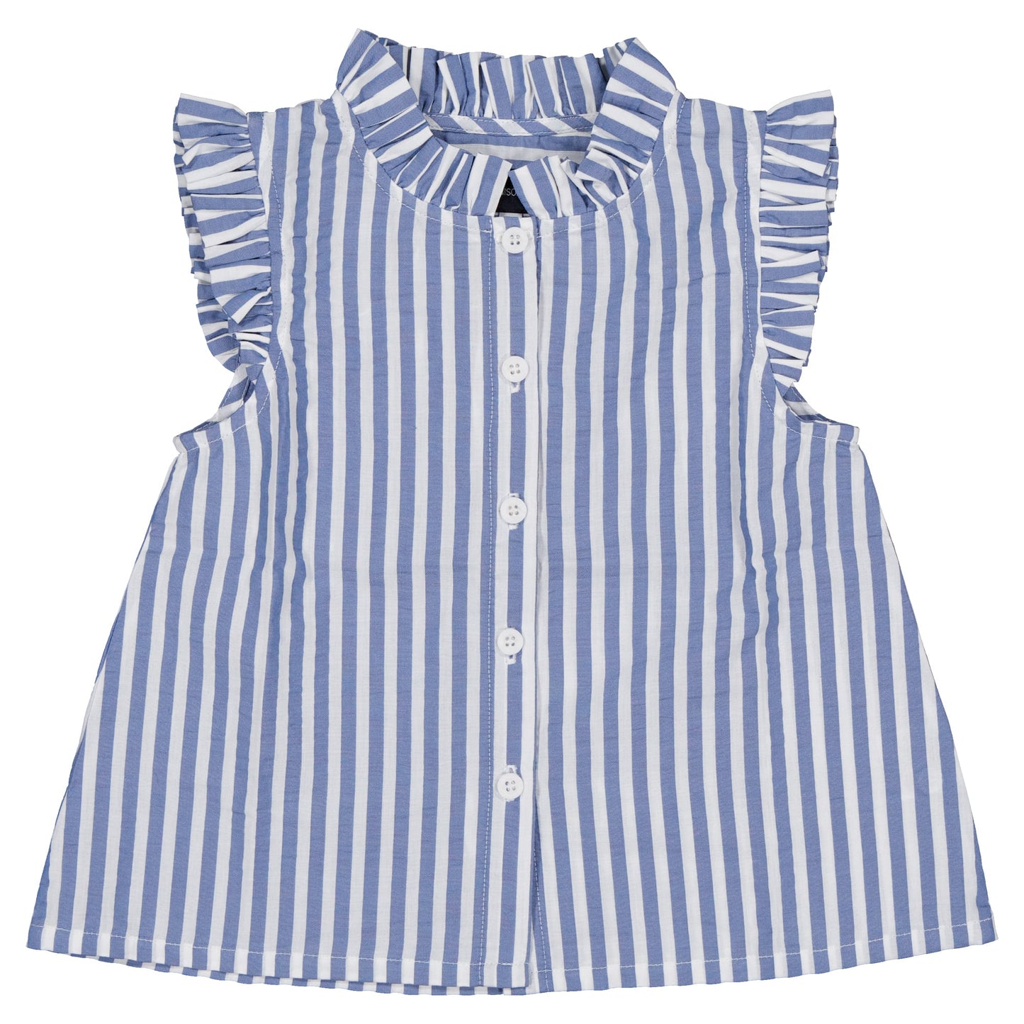 【ご予約終了】Maison Marelle｜Blouse MEZIERES - blue striped