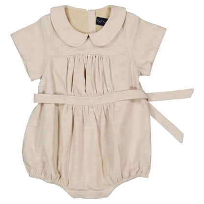 【ご予約終了】Maison Marelle｜Romper FOCH linen beige