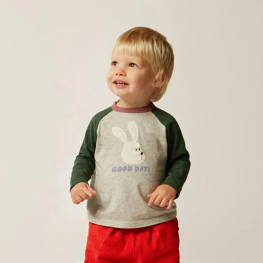 the campamento｜Rabbit Good Day Baby Tshirt