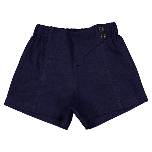 【ご予約終了】Maison Marelle｜Short SABIN - Blue navy
