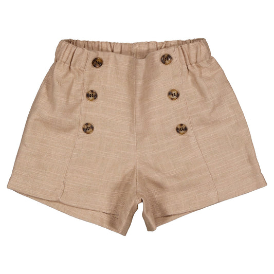 【ご予約終了】Maison Marelle｜Short SÈVRES - linen Beige