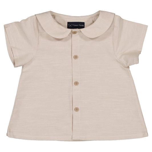 【ご予約終了】Maison Marelle｜Shirt MONCEAU - beige