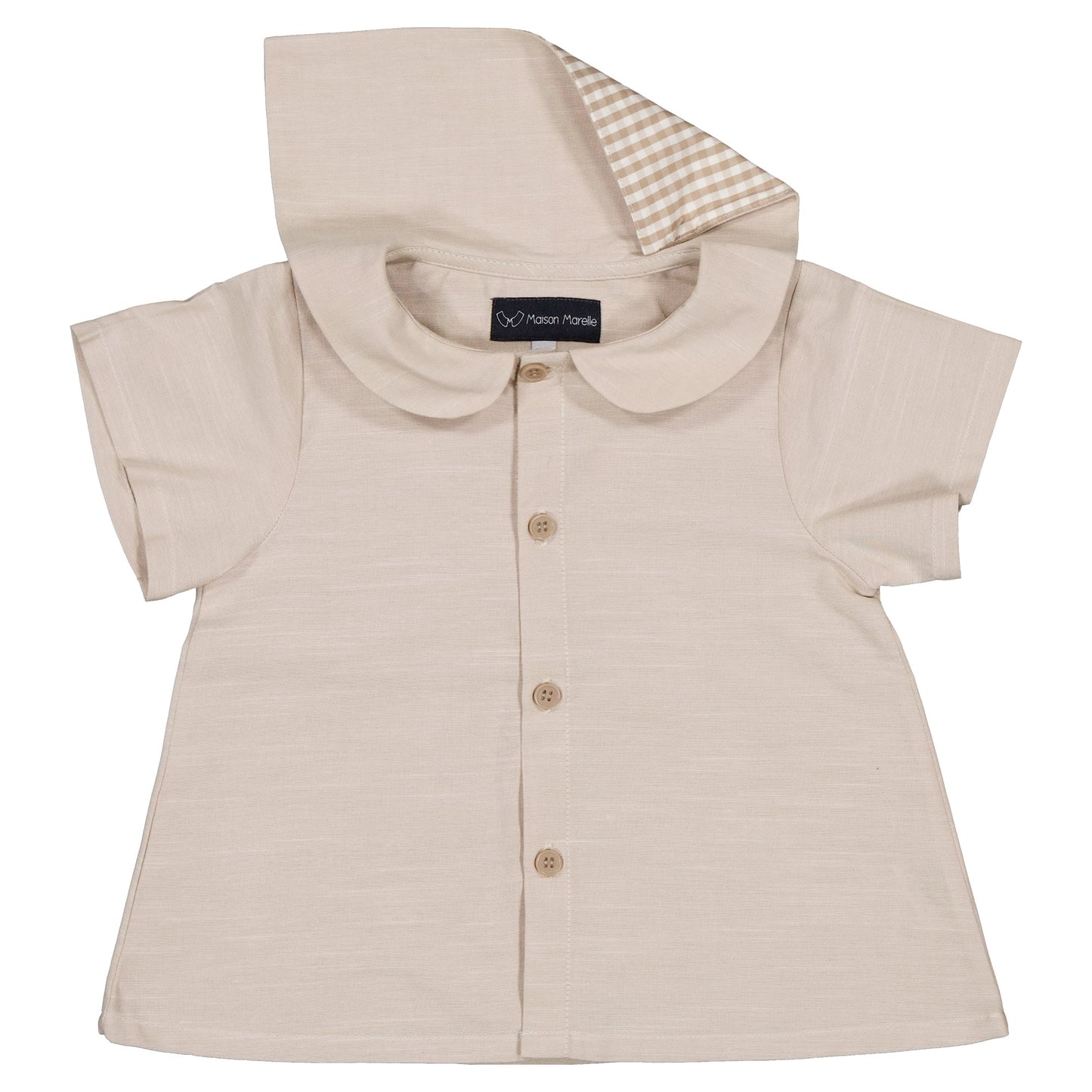 【ご予約終了】Maison Marelle｜Shirt MONCEAU - beige