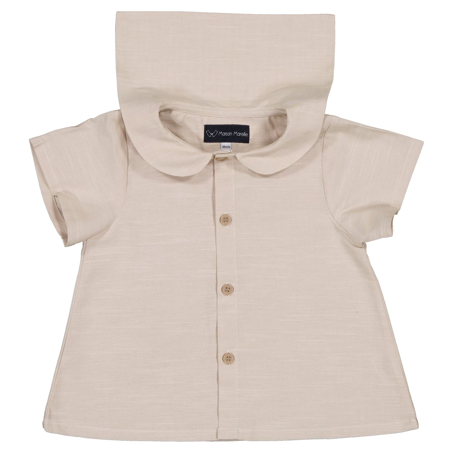 【ご予約終了】Maison Marelle｜Shirt MONCEAU - beige