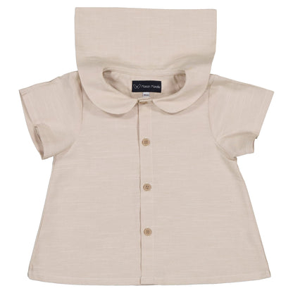 【ご予約終了】Maison Marelle｜Shirt MONCEAU - beige