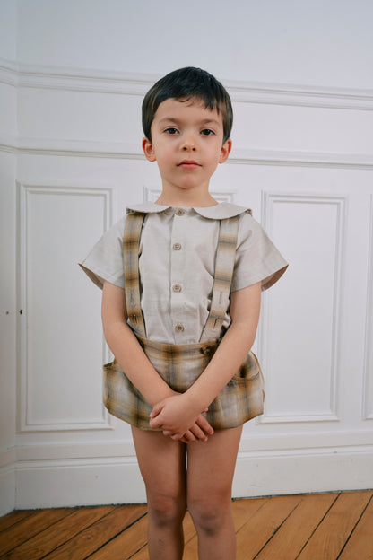 【ご予約終了】Maison Marelle｜Shirt MONCEAU - beige