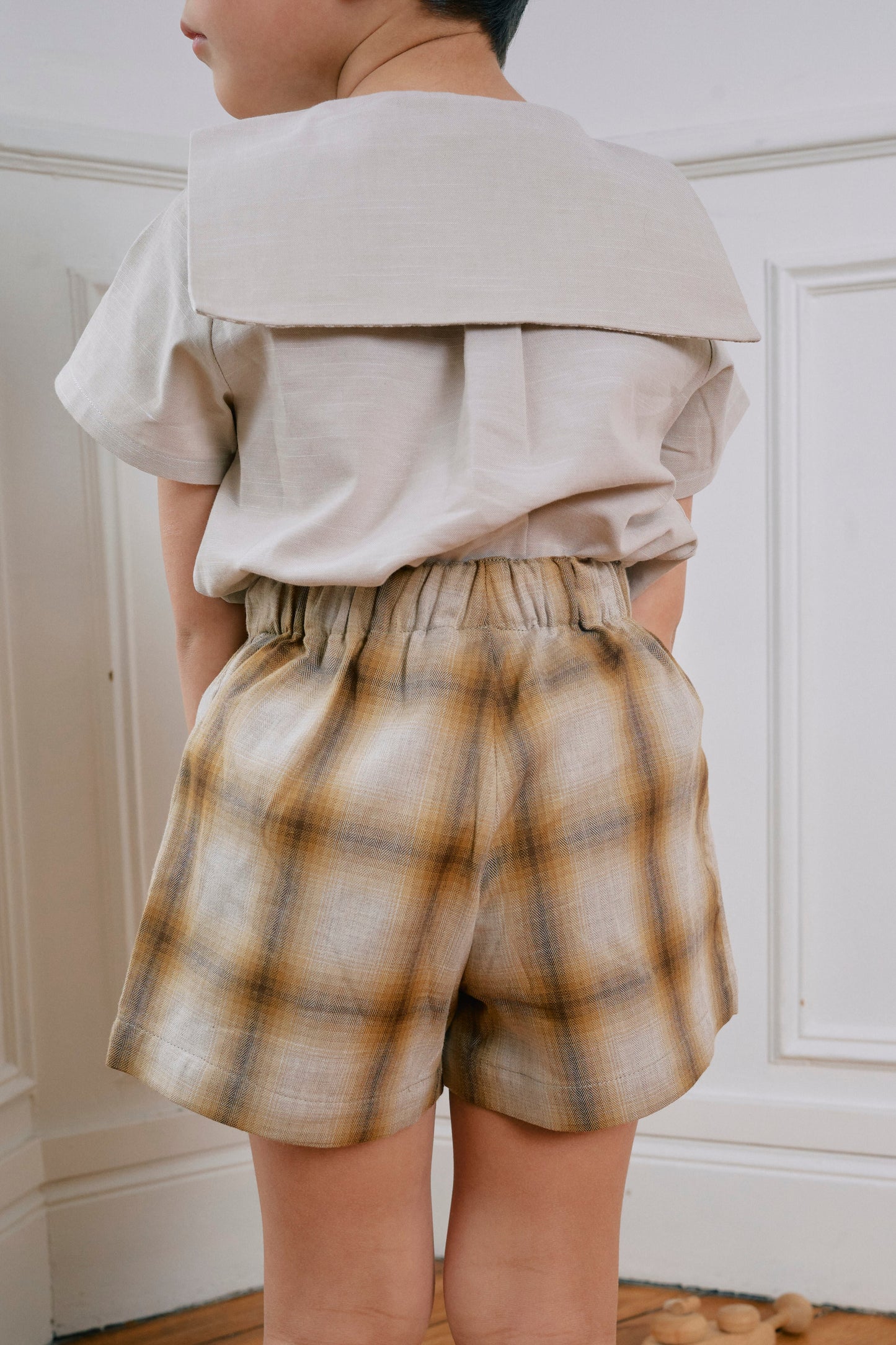 【ご予約終了】Maison Marelle｜Shirt MONCEAU - beige