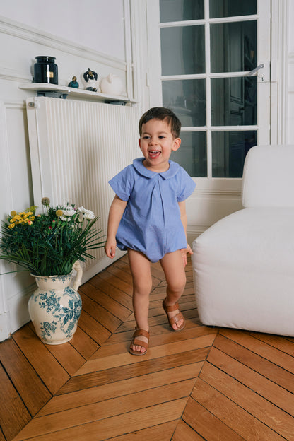 【ご予約終了】Maison Marelle｜Romper BASILE - sky