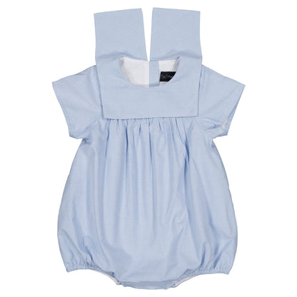 【ご予約終了】Maison Marelle｜Romper BOURBON - blue