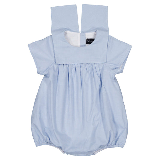 【ご予約終了】Maison Marelle｜Romper BOURBON - blue