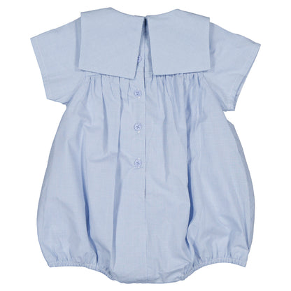 【ご予約終了】Maison Marelle｜Romper BOURBON - blue