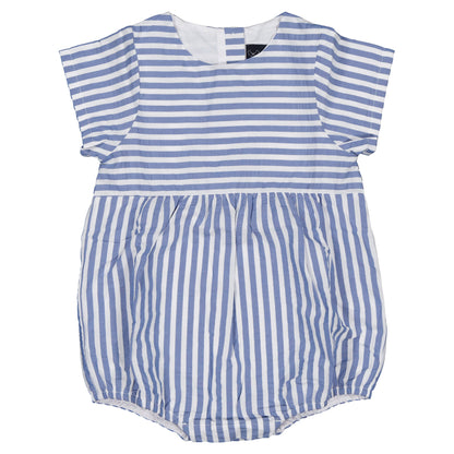 【ご予約終了】Maison Marelle｜Romper BOURSE - blue striped