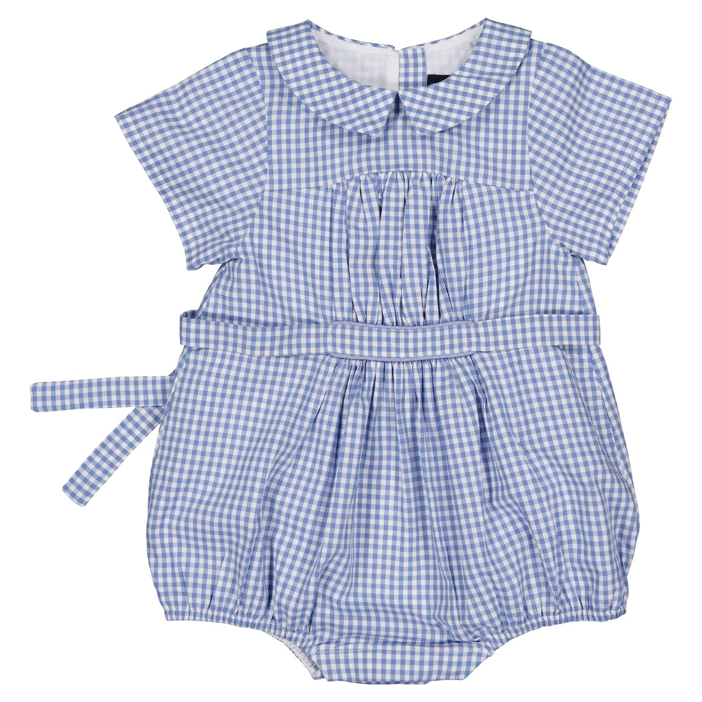 【ご予約終了】Maison Marelle｜Romper FOCH - gingham blue