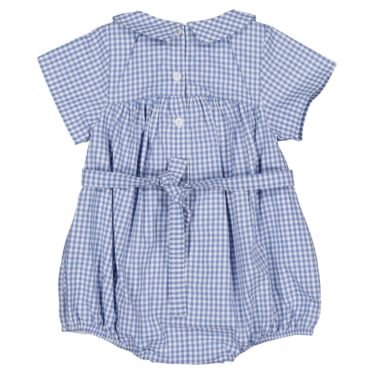 【ご予約終了】Maison Marelle｜Romper FOCH - gingham blue