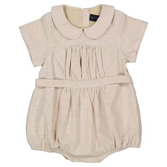 【ご予約終了】Maison Marelle｜Romper FOCH linen beige