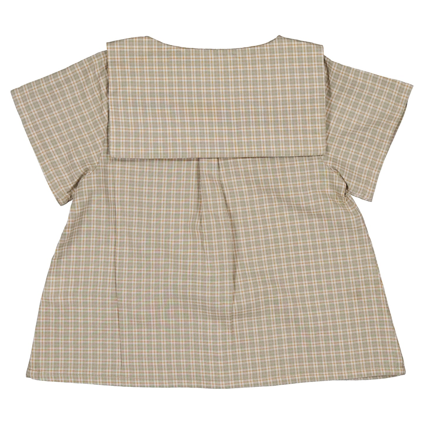 【ご予約終了】Maison Marelle｜Shirt MONCEAU - check green & caramel